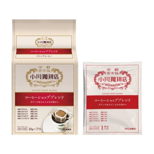 コーヒーショップブレンドドリップコーヒー70gx6