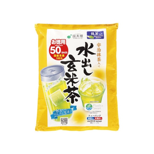 宇治抹茶入水出玄米茶TB3.5g50袋x12