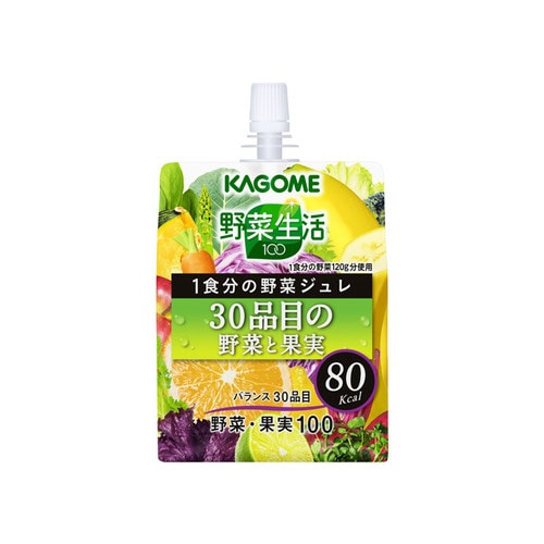 野菜生活ジュレ30品目の野菜果実180gx30