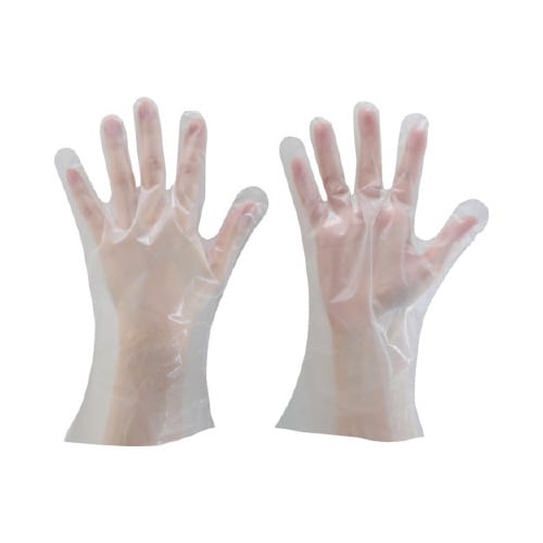 使い捨てポリエチレン手袋 内エンボス Mサイズ