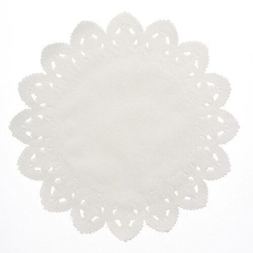 レースペーパー 丸型 12号×10