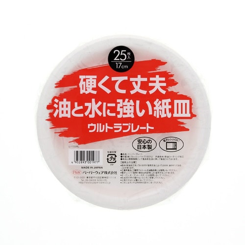 U−1725RL ウルトラプレート17cm×20