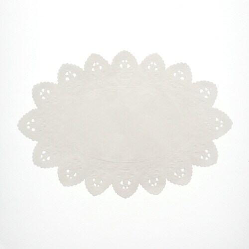 レースペーパー 小判型 16号×10