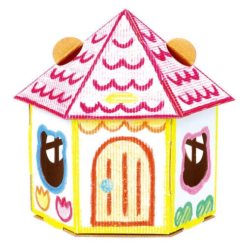 おえかきダンボールハウス 組み立てキット