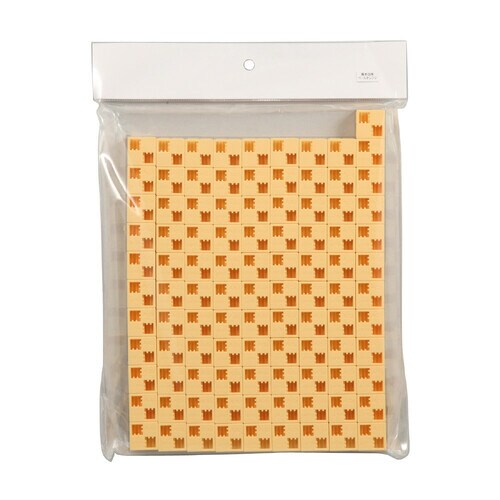 Artecブロック四角100P ペールオレンジ