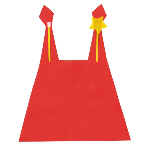 スター付マント レッド