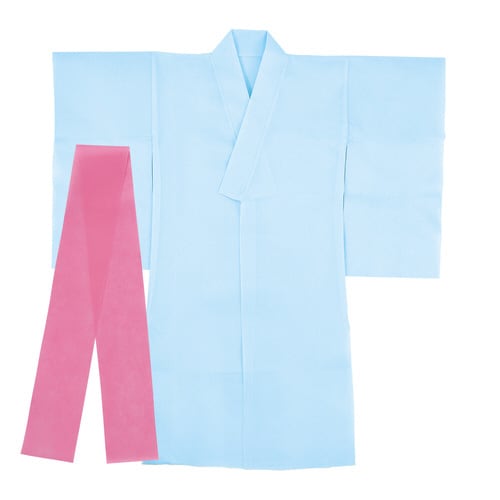 衣装ベース着物(おくみ付き) 水色