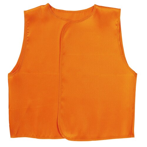 ソフトサテンベスト C オレンジ