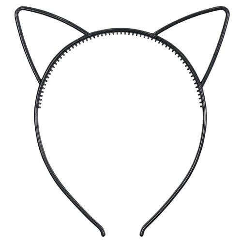 耳付きカチューシャ ブラック