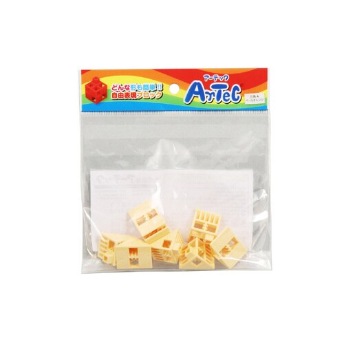 Artecブロック三角A8Pペールオレンジ