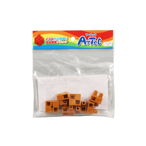Artecブロック ハーフB 8P 茶