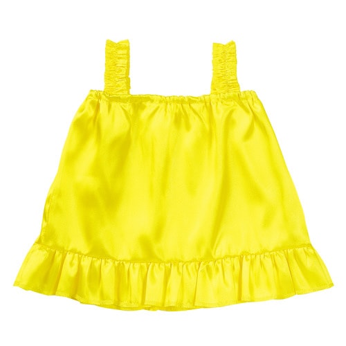 ソフトサテンビスチェ イエロー