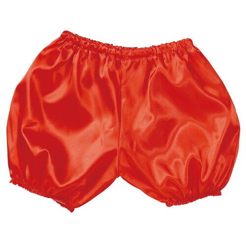 ソフトサテン かぼちゃパンツ Jサイズ 赤