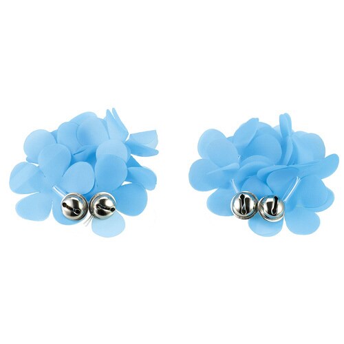 はなのうでわ 小 鈴付 水色