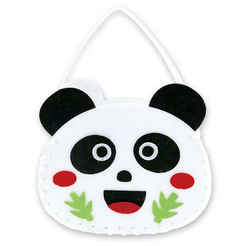 てづくりフェルトバッグ パンダ