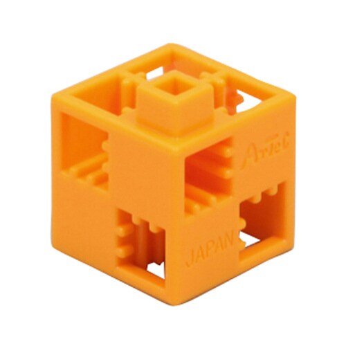Artecブロック 基本四角 24P オレンジ