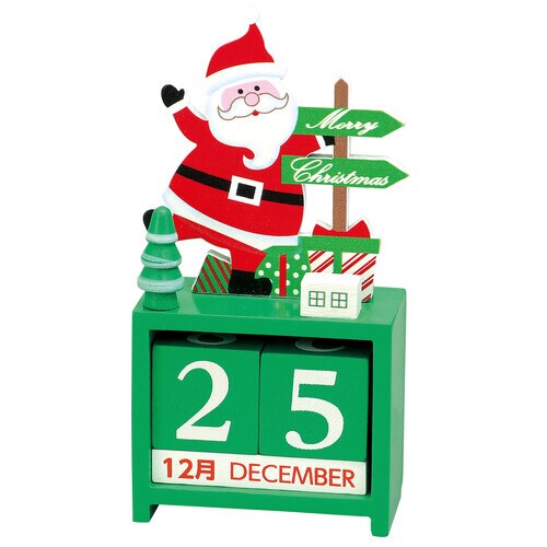 木製クリスマスカレンダー