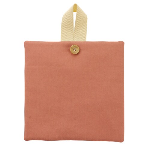 基礎縫い鍋敷き ピンクベージュ