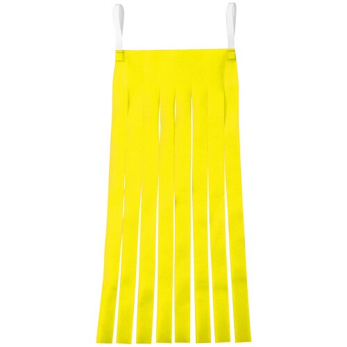 フリンジマント 黄