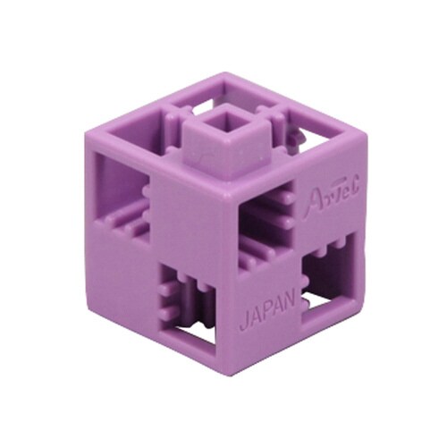 Artecブロック 基本四角 24P 薄紫