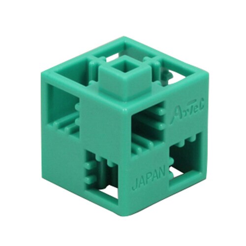 Artecブロック 基本四角 24P 緑