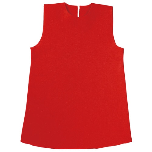 フェルト ワンピース レッド Cサイズ