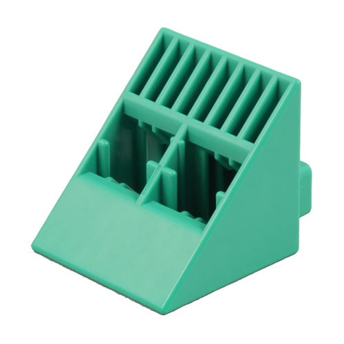 J・ArtecLブロック 三角 100ピース 緑