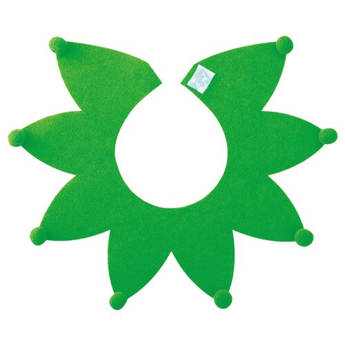 フェルト付け襟 グリーン