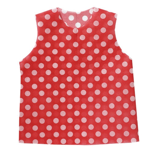 衣装ベース シャツJ 水玉 赤