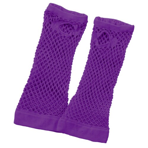 カラーメッシュグローブ 紫