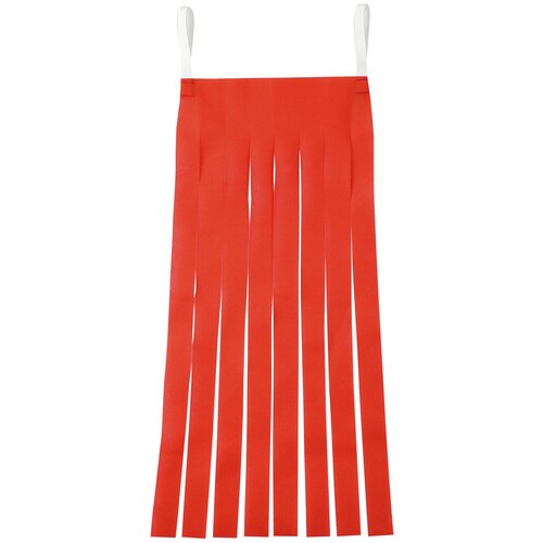 フリンジマント 赤