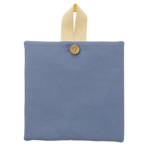 基礎縫い鍋敷き ミネラルブルー