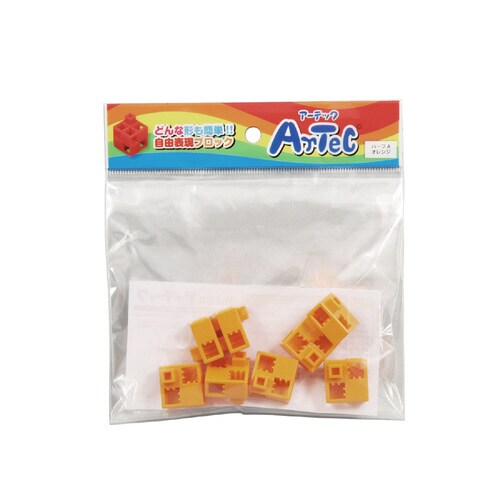 Artecブロック ハーフA 8P オレンジ