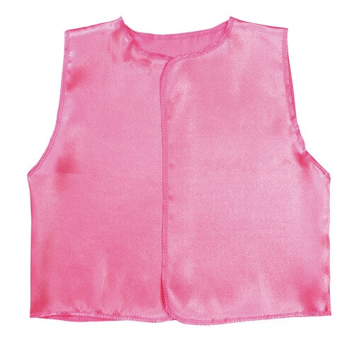 ソフトサテンベスト C 桃