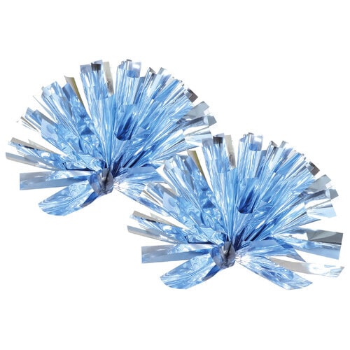 らくらくチアポンポン 薄水色シルバー