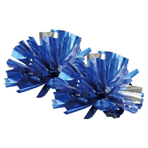 らくらくチアポンポン 小 ブルーシルバー