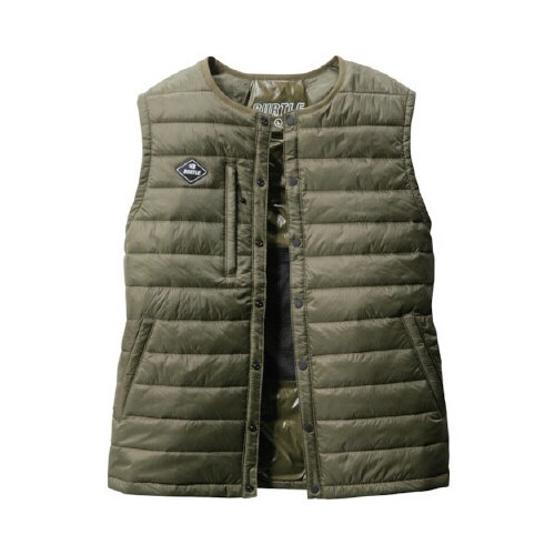 ダウンベスト3254−61−Mアーミカーキ