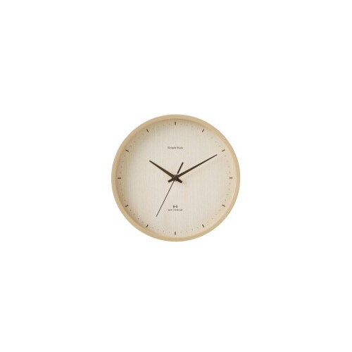 壁掛け電波時計 ナチュラル ACR01−25−C