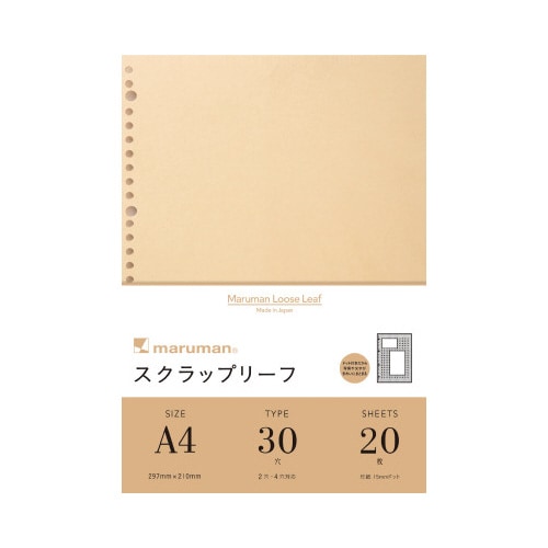 スクラップリーフA4 20枚×10