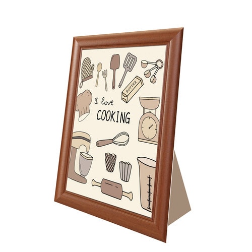 卓上ウッディフレーム ライトオーク