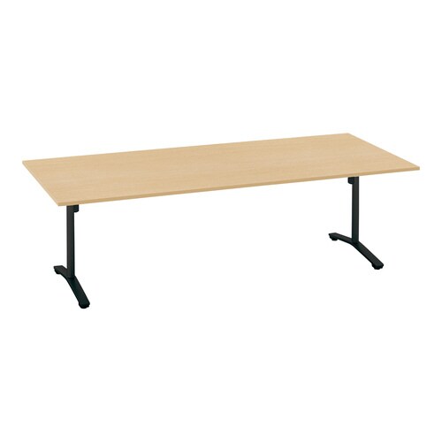 ビエナ 固定角型天板 塗装脚アジャスター