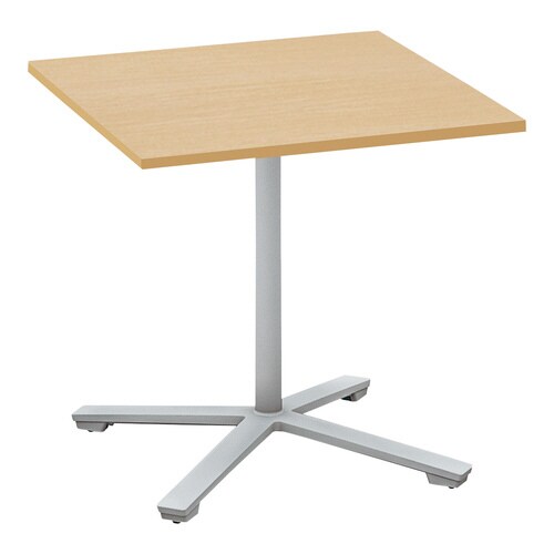 ビエナ 固定正方型天板 塗装脚アジャスター