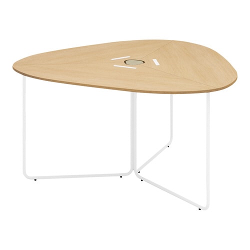 テーブル フランカ 三角形コの字脚 天板