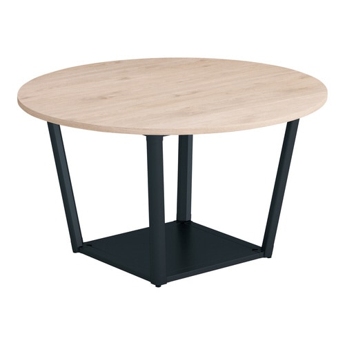 テーブル リージョン円形 ボックス脚ミドルロー