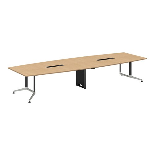 会議テーブル WT400 ボート形トレー