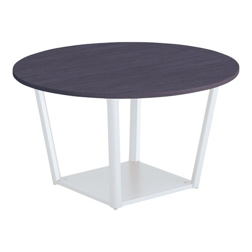 テーブル リージョン円形 ボックス脚ミドルロー