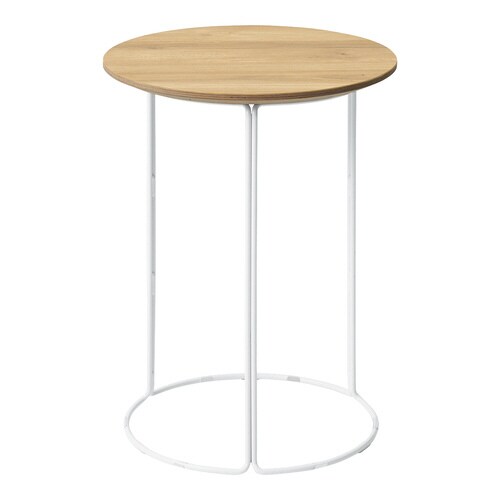 テーブル 750 メラミン天板 ホワイト塗装脚