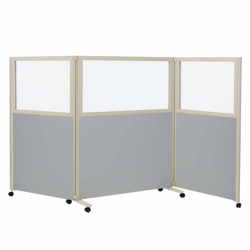 パネルスクリ−ン Sタイプ 上面ガラスパネル 3連