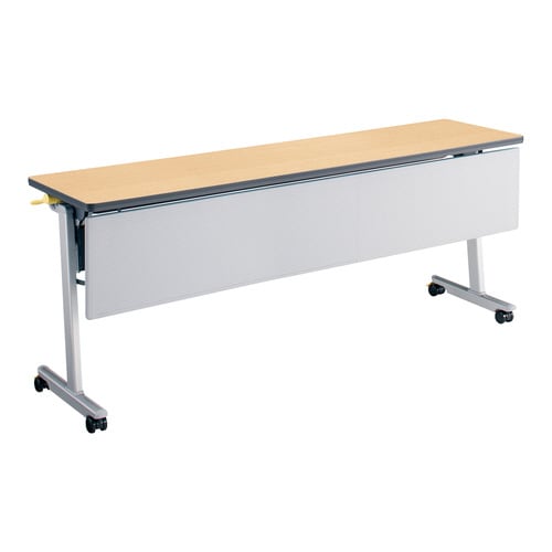 フラップ天板会議テーブル リスマ 幕板付棚なし