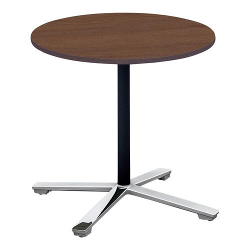 ビエナ 固定円形天板 ポリ脚アジャスター